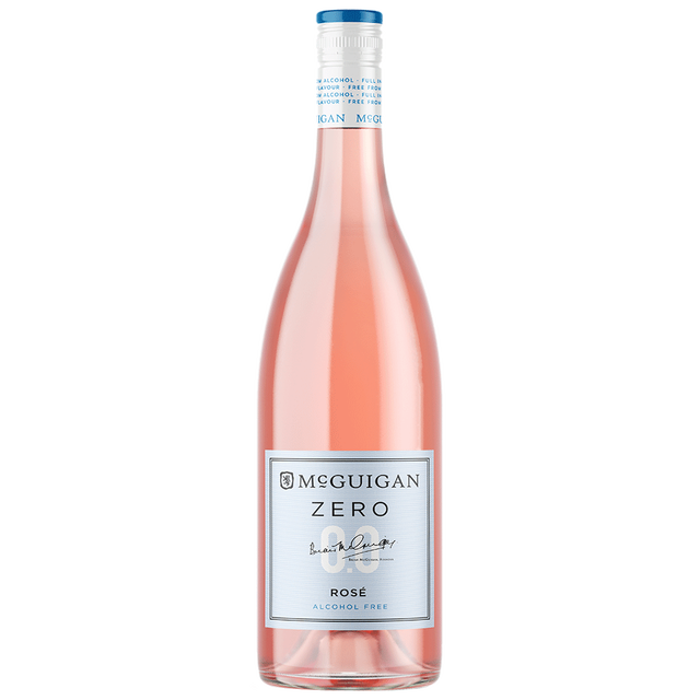 750ml wine bottle McGuigan Zero Rosé Alcohol Free image number null